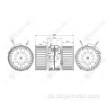 27210-0237R Neue Produkte 12V Gebläsemotor